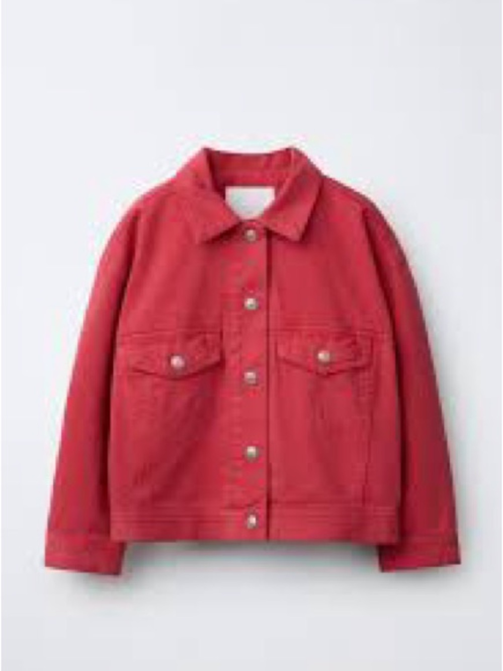 Zara junior jacket sz 13/14 years orange red color